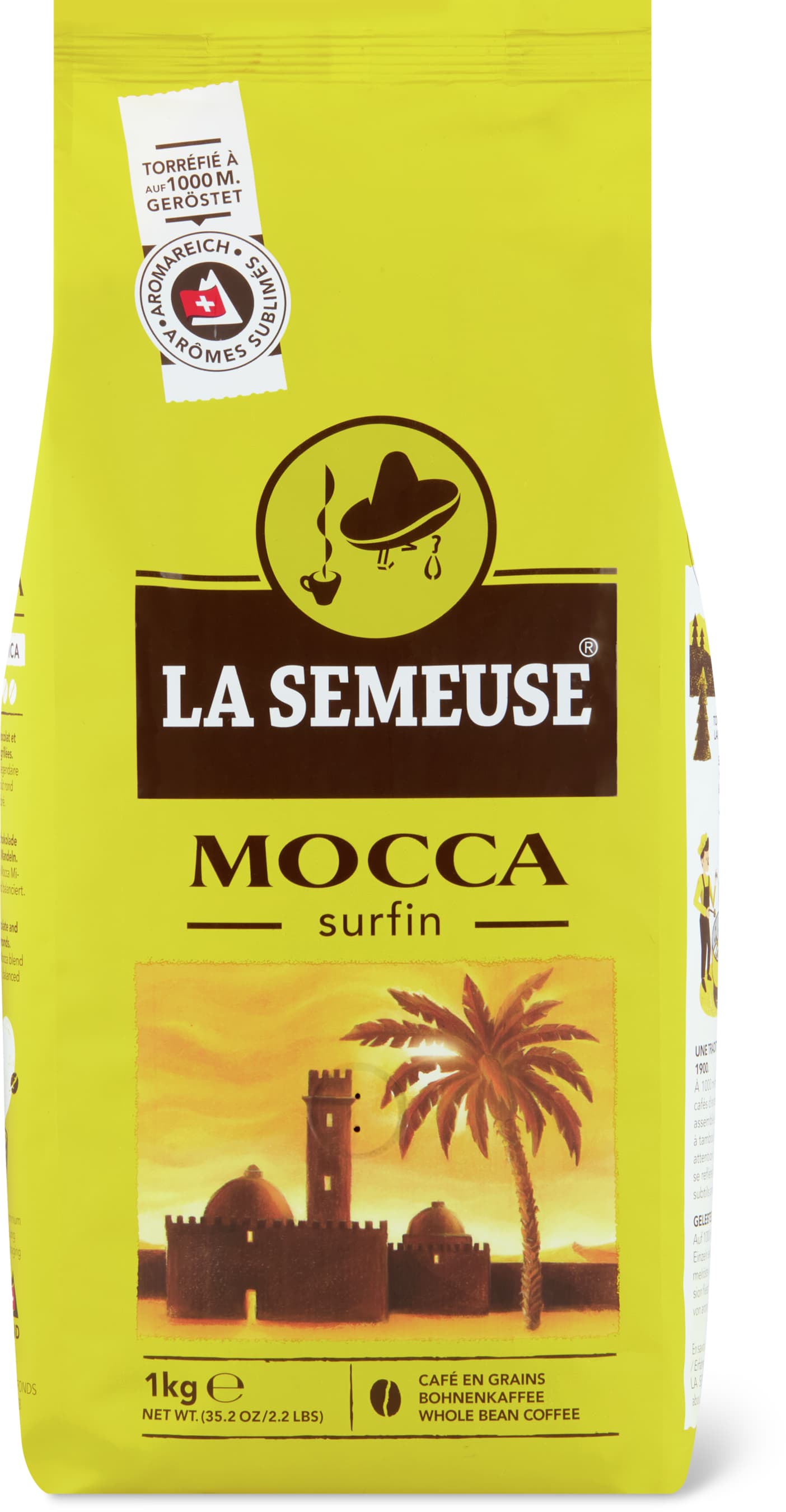 La Semeuse Mocca Surfin Bohnenkaffee 1kg